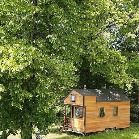 Micro Maison Bois / Tiny House Au Calme Crest Luaran gambar