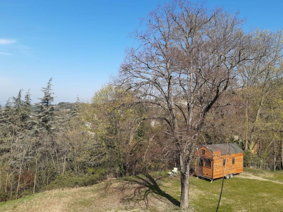 Micro Maison Bois / Tiny House Au Calme Crest Luaran gambar